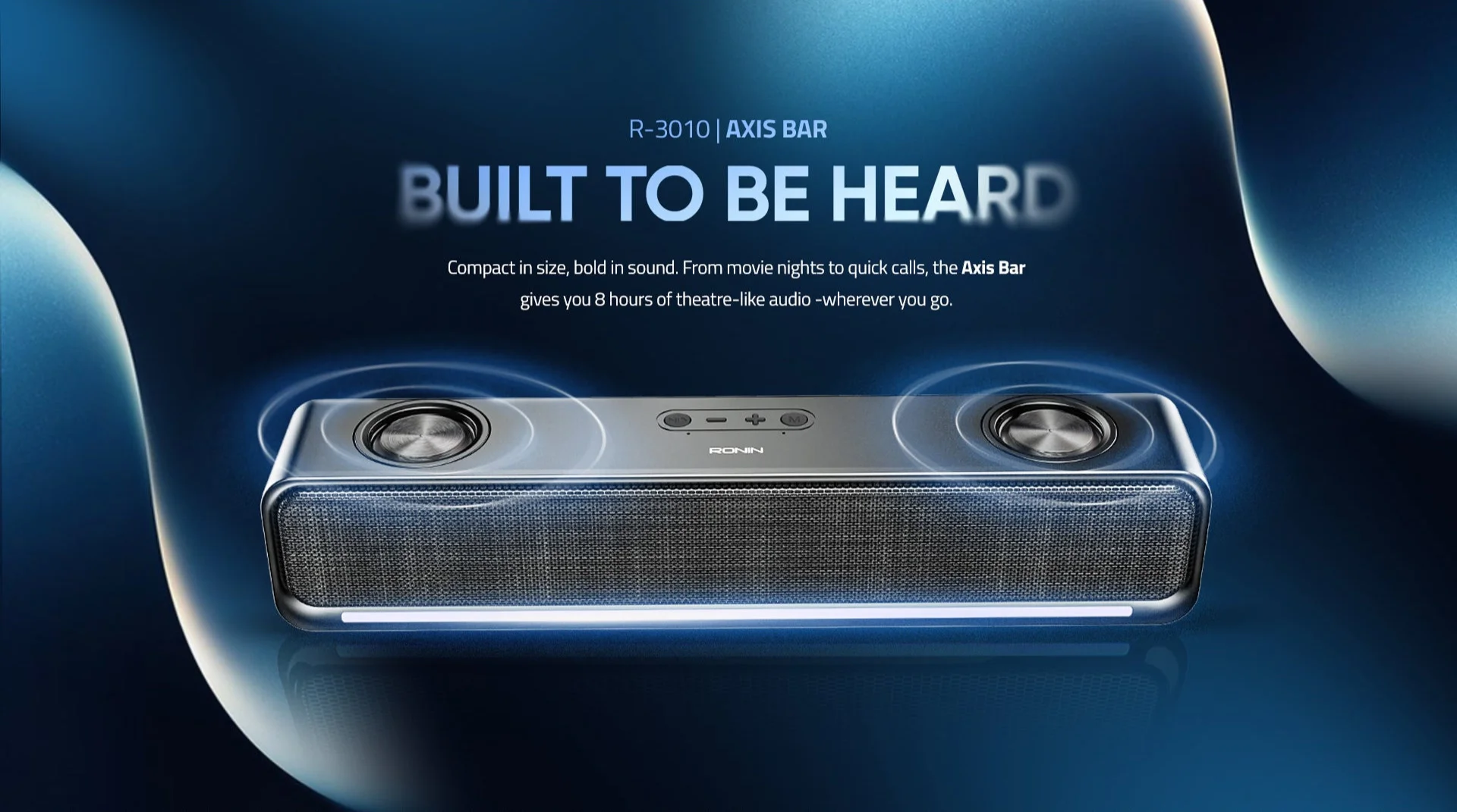 Ronin Axis Bar R-3010 wireless speaker available on FlexyBay