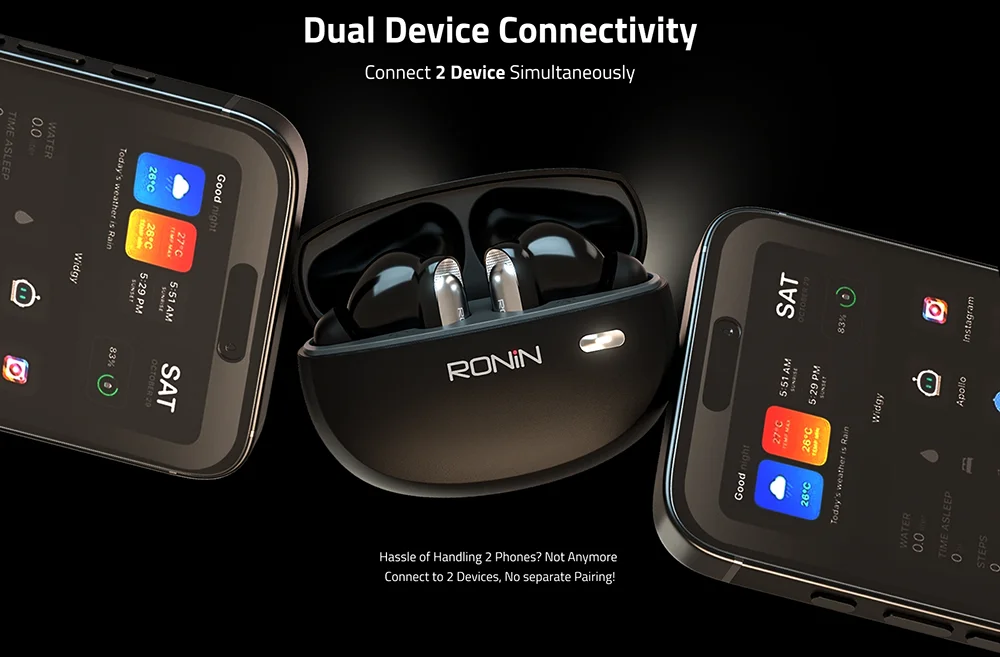 Ronin Eminence R-7050 wireless earbuds available on FlexyBay