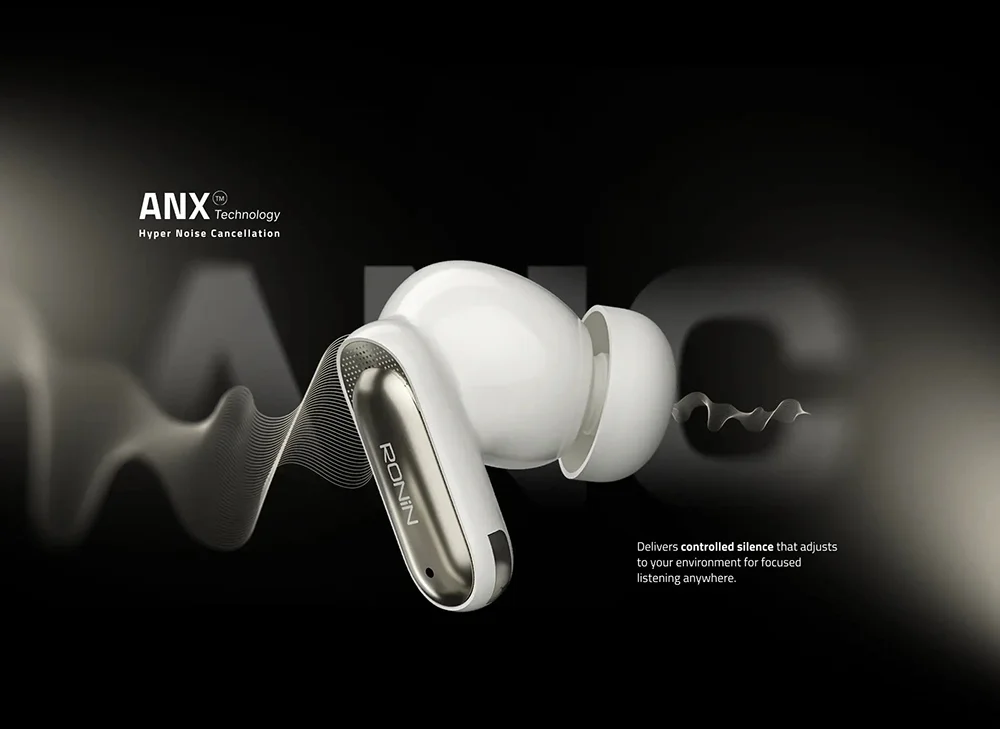 Ronin Eminence R-7050 wireless earbuds available on FlexyBay