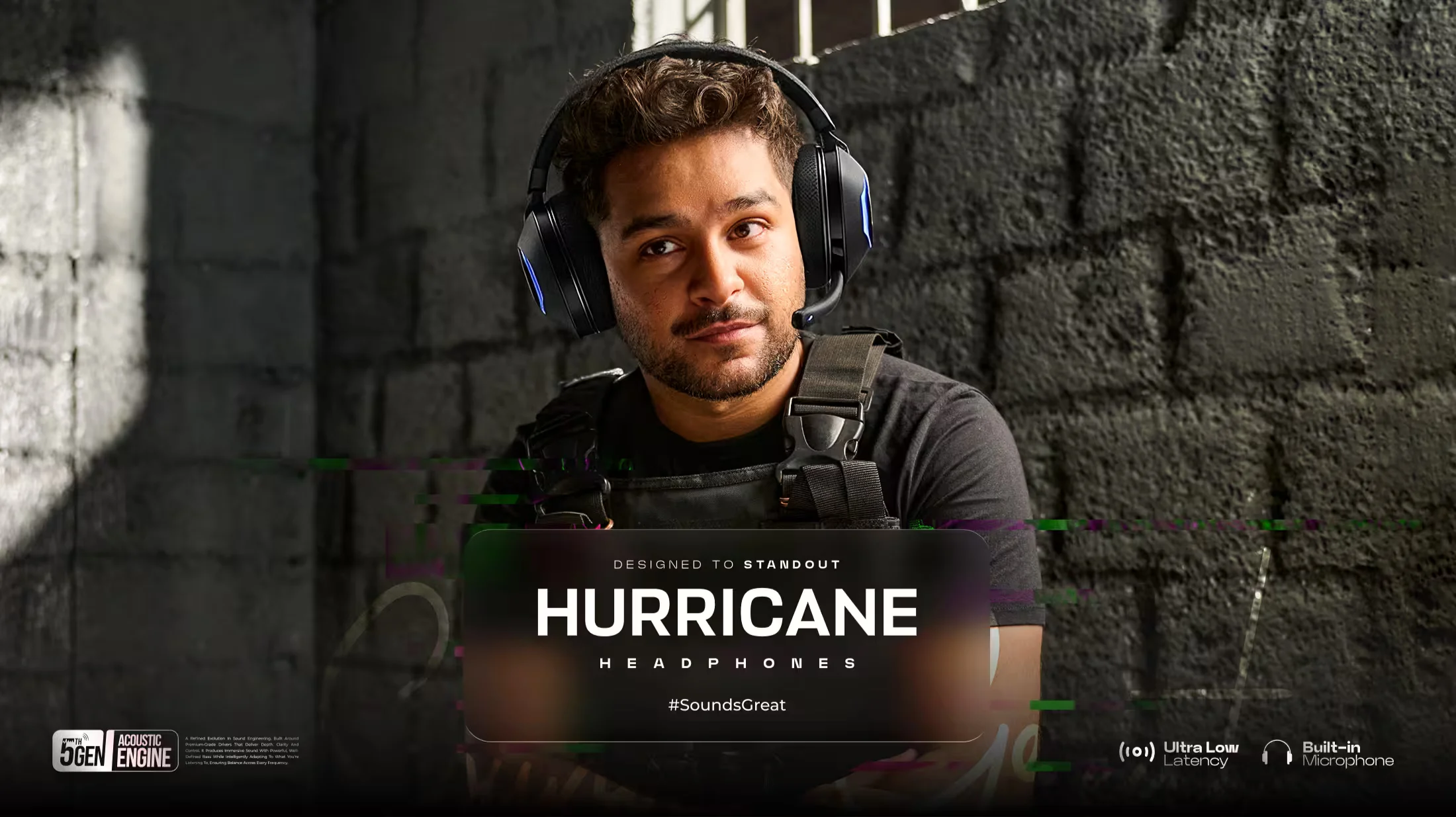 Ronin Hurricane R-1515 wireless headphones available on FlexyBay