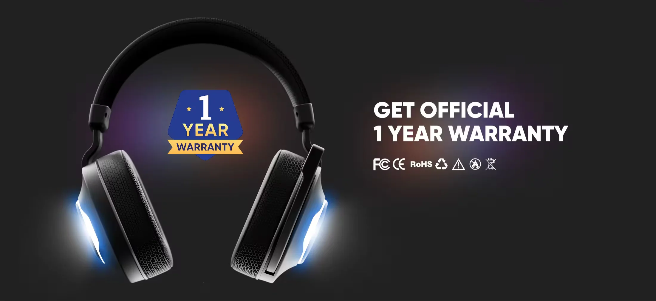 Ronin Hurricane R-1515 wireless headphones available on FlexyBay