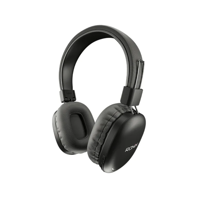 Ronin Momentum R-1510 wireless headphones in black and white available on FlexyBay