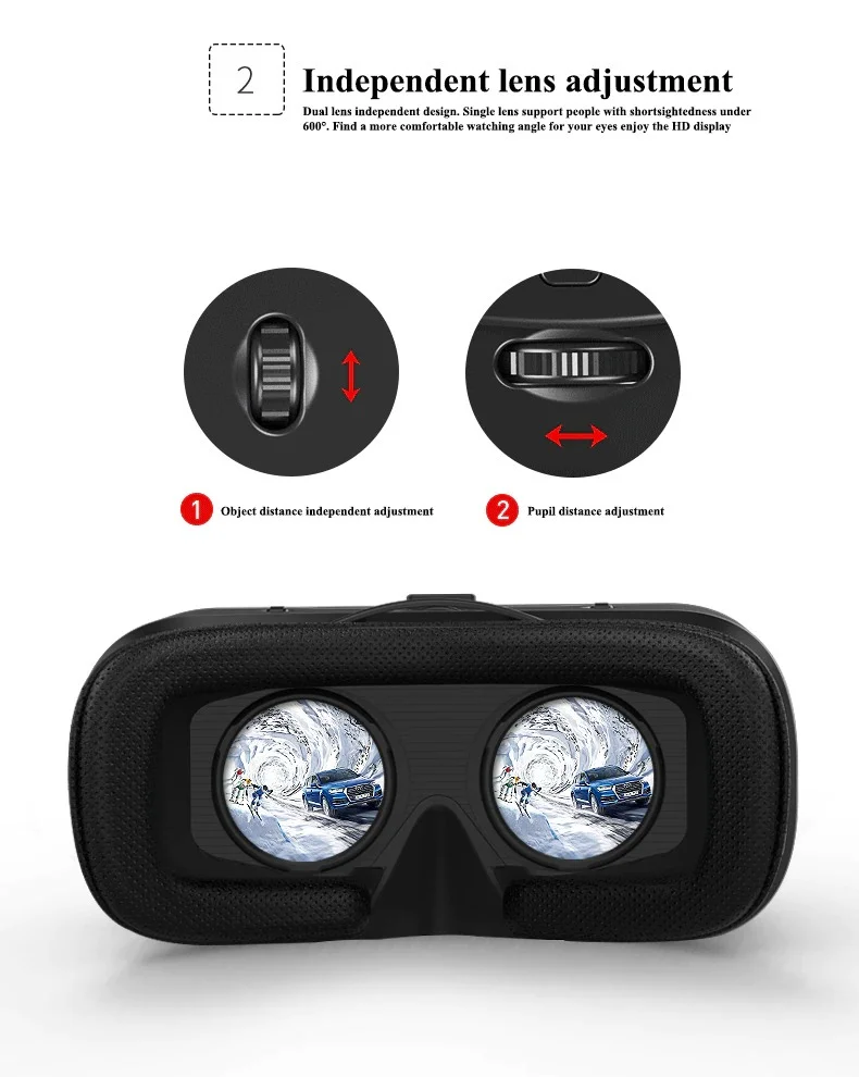 G06A VR Box Headset for compatible smartphones on FlexyBay