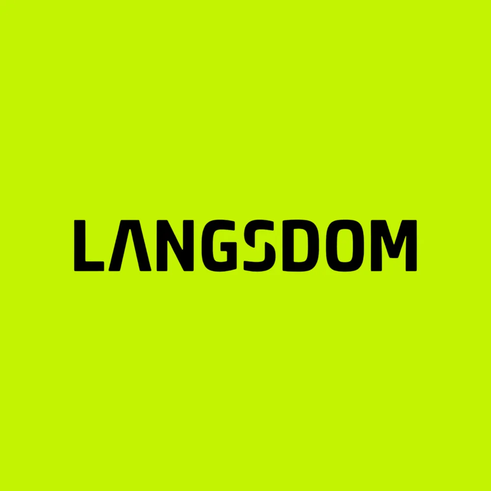 Langsdom brand logo on FlexyBay