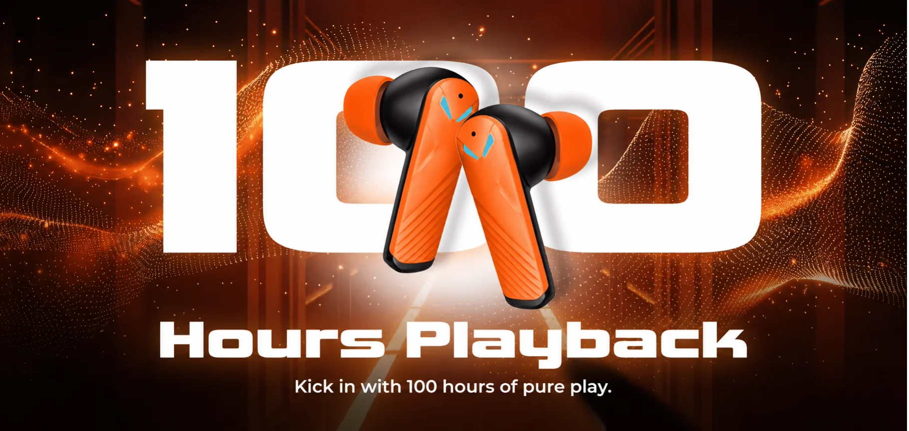 S45 ANC TWS earbuds with LED battery indicator and Type-C charging on FlexyBay