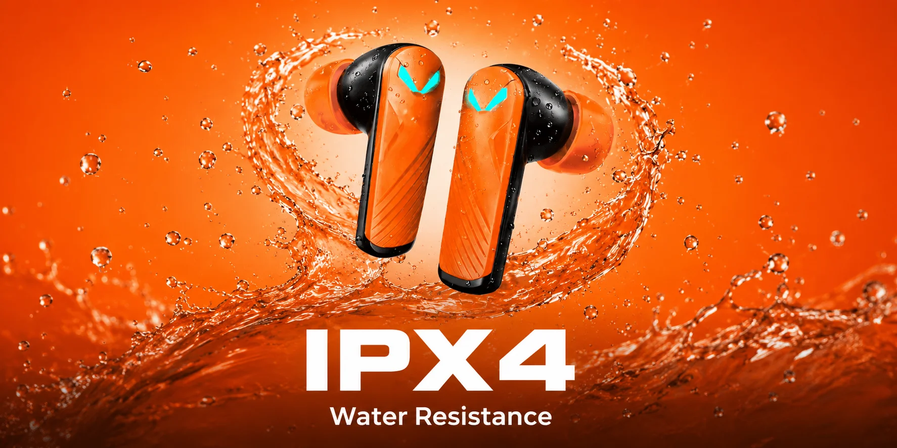 S45 ANC TWS earbuds with LED battery indicator and Type-C charging on FlexyBay