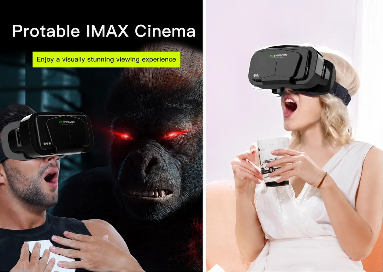Shinecon G10 3D VR headset for compatible smartphones on FlexyBay