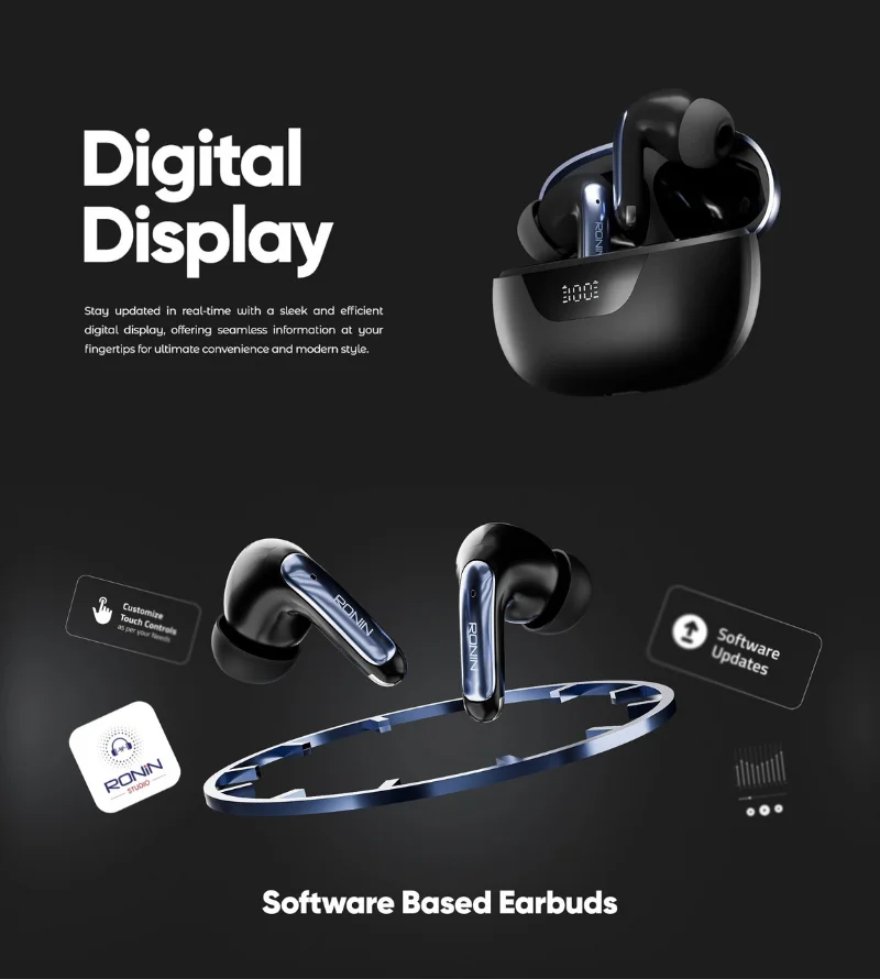 Ronin Mystique R-7010 Wireless Earbuds